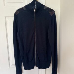 Cashmere Blend zip Sweater